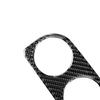 For Toyota Corolla 2014-2018 RHD Center Console AC Knob Frame Black Carbon Fiber Trim Cover Interior Accessories Upgrade