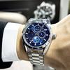 Edelstahl Neue Voll Sternenhimmel Voll Skelett Premium Leuchtend Wasserdicht Selbstaufziehend Automatische Uhr für Herren