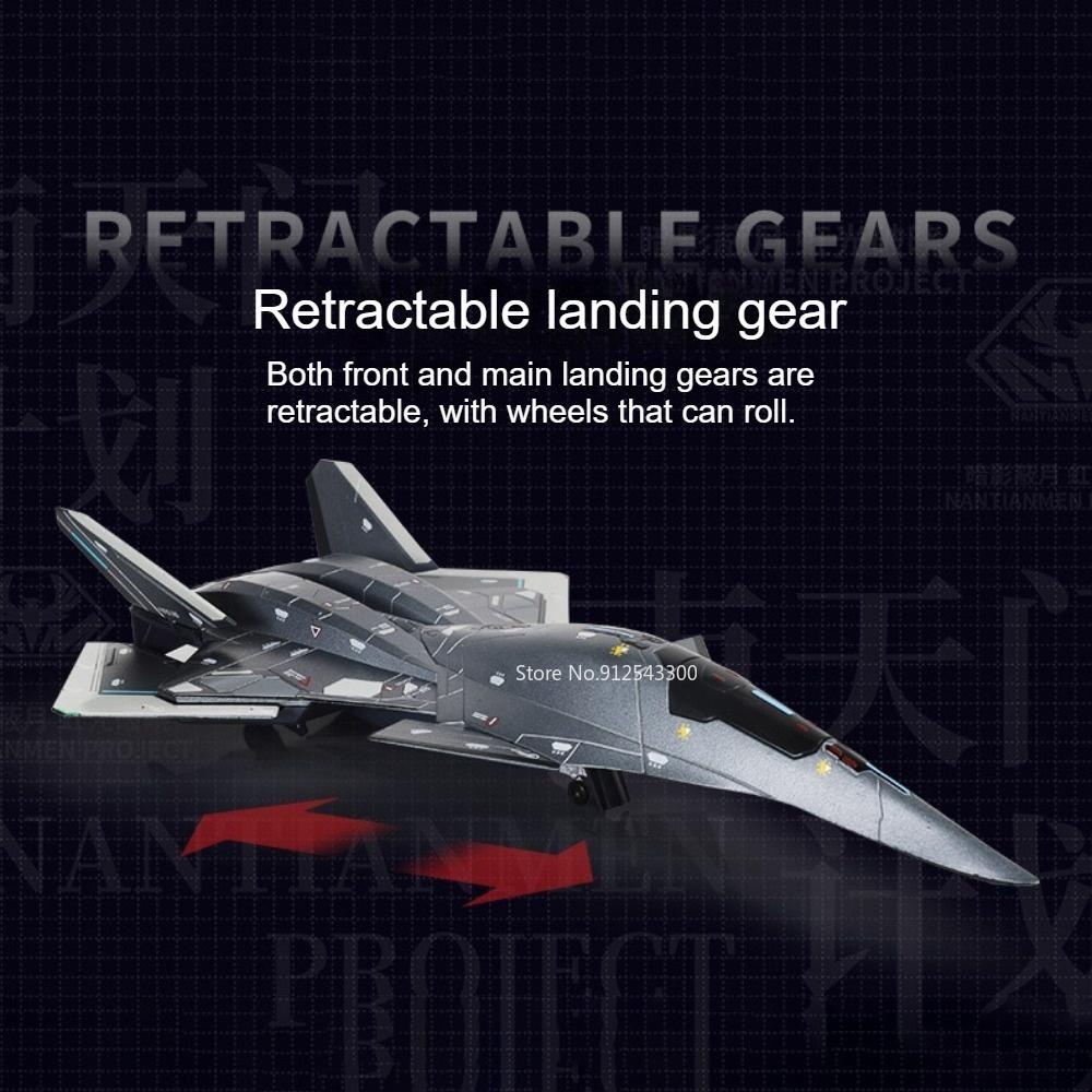 Scale 1:50 1:144 Baidi Aerospace Fighter Toy Model Car Zinc Alloy Body Movable Parts High Simulation Aircraft Desk Decoration