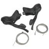 2Pcs 2x7 Speed Bike Shifter Brake Levers Aluminum Alloy PVC 7 8 9 Speed Bicycle Accessories Fit for Road Bike