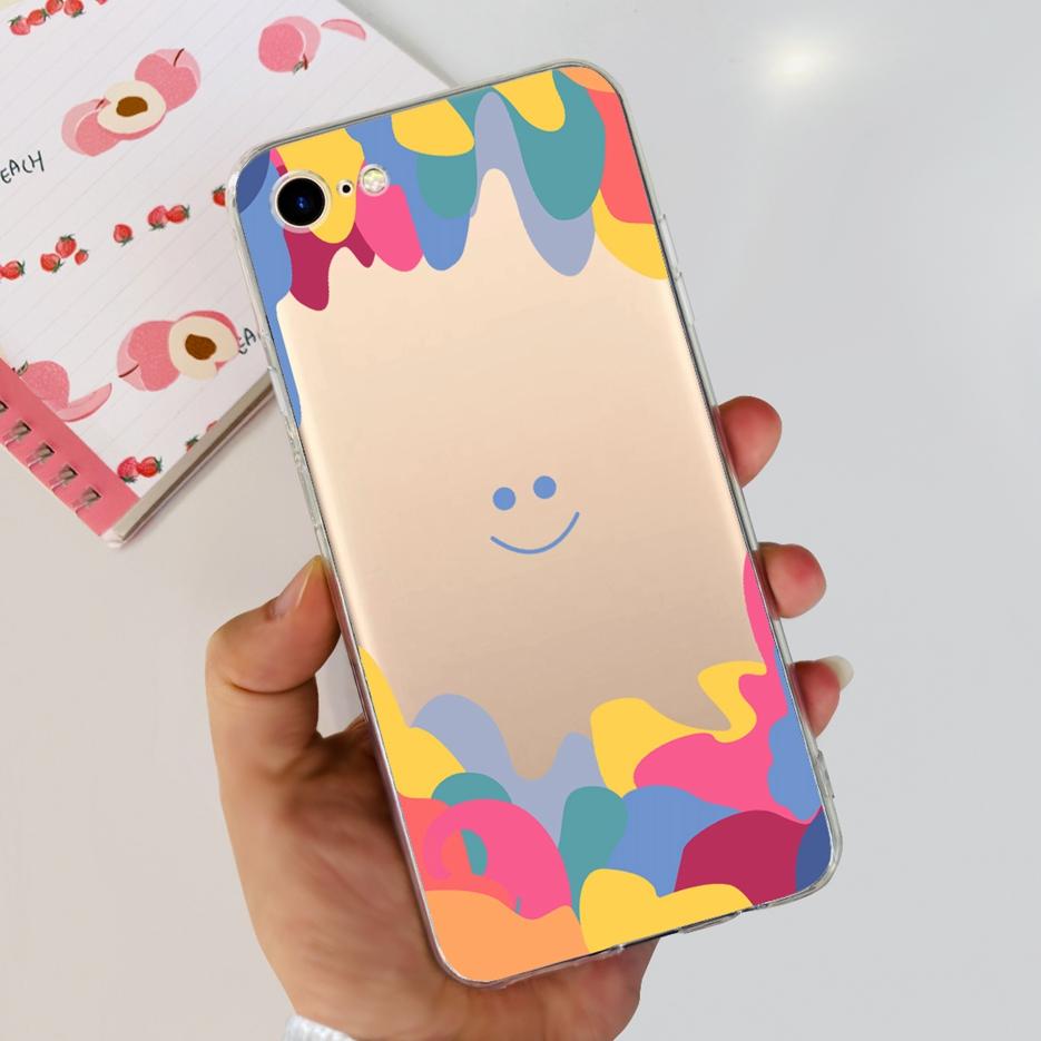 For Apple iPhone SE 2020 Case Stylish Painted Cover Soft Silicone Phone Case For iPHone SE 2022 iPhoneSE 2020 Back Covers Bumper