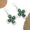 Chrome Diopside Gemstone Handmade 925 Sterling Silver Jewelry Earring