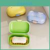 Travel Soap Box With Sealed Lid Portable Waterproof Plastic Organizer For Bathroom Storage