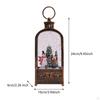 Christmas Music Box Fireplace Lantern Gift Nightlight Xmas Decor for Indoor Outdoor
