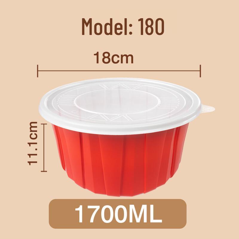Disposable Wheat Straw Takeout Bowls with Lids