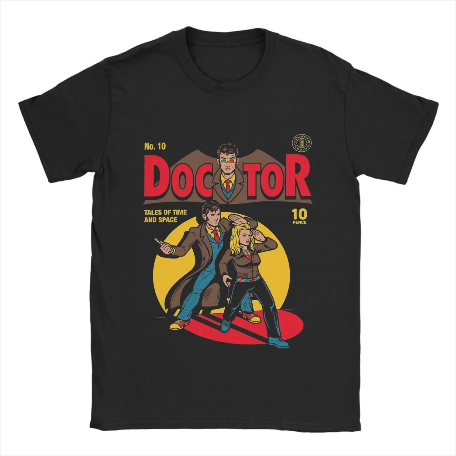 

Мужская футболка Doctor Comic Футболка The Godfather Забавная футболка с коротким рукавом и круглым вырезом 100% хлопок Летняя одежда XXXL чёрный