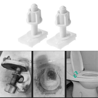 Replacement Toilet Seat Hinge Fitting Screw Repair Tool Anchoring Setscrew Pin