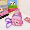 Cartoon Themed Colorful Kids Sling Bag Lightweight Nylon Purse Perfect For Use Everyday