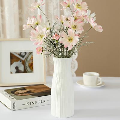 Nordic Plastic Flower Vase Hydroponic Pot Vase Decoration Home Desk Decorative Vases For Flowers Decoration