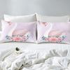 Swan Down Quilt Cover Cherry Blossom Quilt Cover Bedding Set Sweet Girl Romantic Three-Piece Set