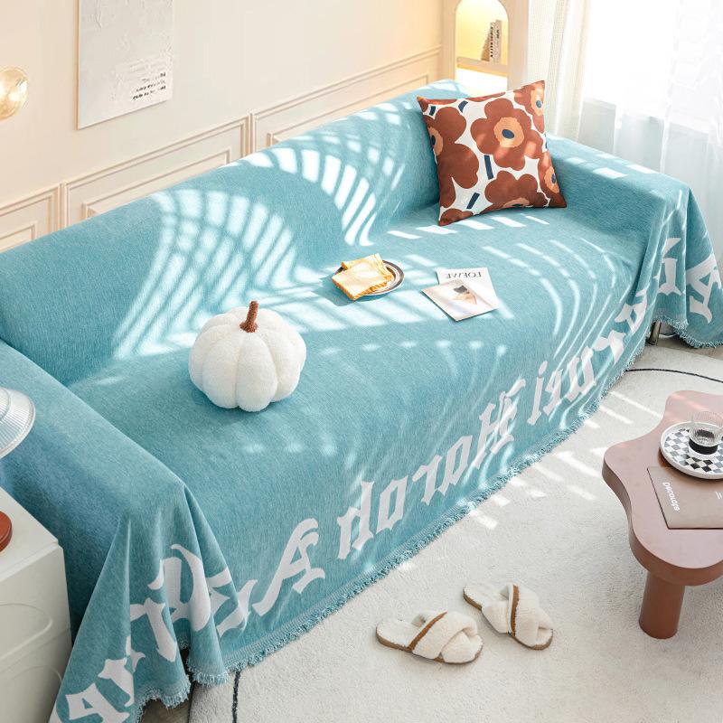 Nordic Cat-Proof Sofa Cover Chenille All-Inclusive Universal Sofa Cushion Sofa Blanket Four Seasons Universal Sofa Towel