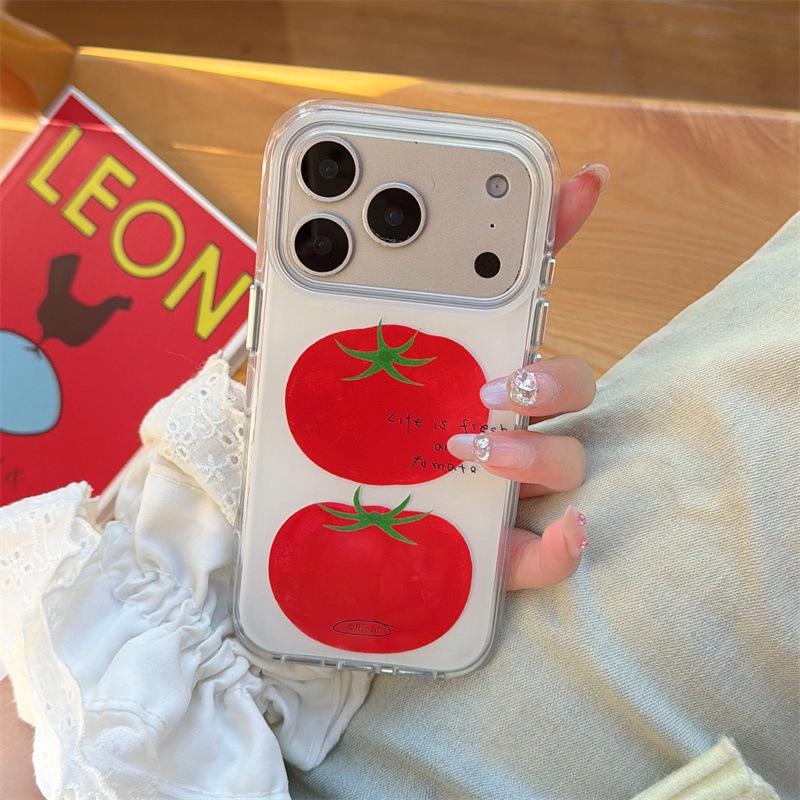 

Fresh Tomato Design Phone Case for iPhone 17/16ProMax/15/14 17