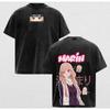 Kitagawa Marin Printed Tee Anime My Dress Up Darling Tshirt Men Women Retro Washed T-shirts Harajuku Unisex Cotton Loose T Shirt