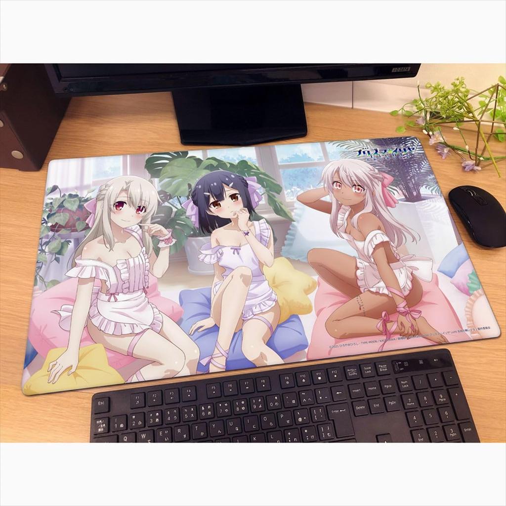 Theatrical Film Liner Licht The Girl Without a Original Illustration Rubber Mat Miyu Chloe 60cm X 35cm X 2mm Polyester Key-th "Fate/kaleid