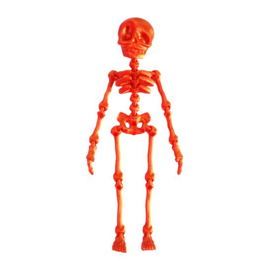 Halloween Locker Accessories Dancing Skeleton Aquarium Bubbler, Dynamic Fish Tank Ornament, Holiday Party Favors 3D Printed Articulated Skull