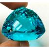 Blue Topaz Large Swiss Brazilian Trillion Cut 85+ Ct Stunning Gemstone