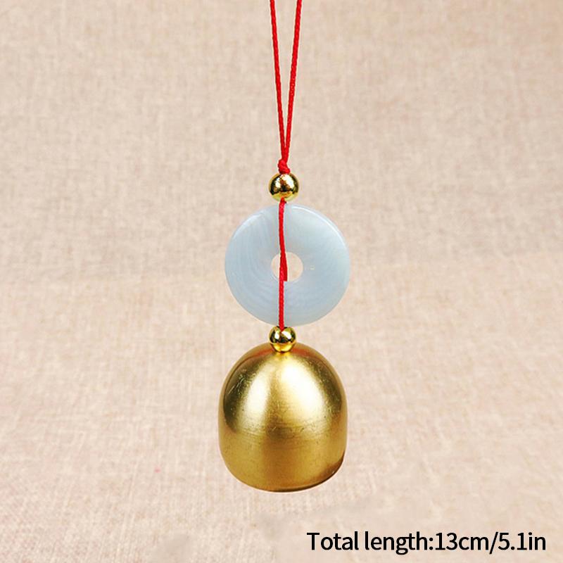 Mini Brass Wind Chimes Outdoor Door Bell Door Window Wall Hanging Bell Japanese Room Decoration Pendant Garden Decor Outdoor
