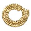 22mm Iced Out Cuban Link Chain Necklace 18K Gold Plated Solid Copper Miami Hip Hop Jewelry With Certificate