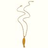 Gold Mini Fish Necklace Jewelry Ocean Style Beach Chain Choker Fish Pendant Necklace  Sea Beach
