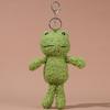 Plush Frog Keychain Cute Stuffed Animal Keyring Bag Charm For Kids Adults Handbag Backpack Accessories Birthday Christmas Gifts