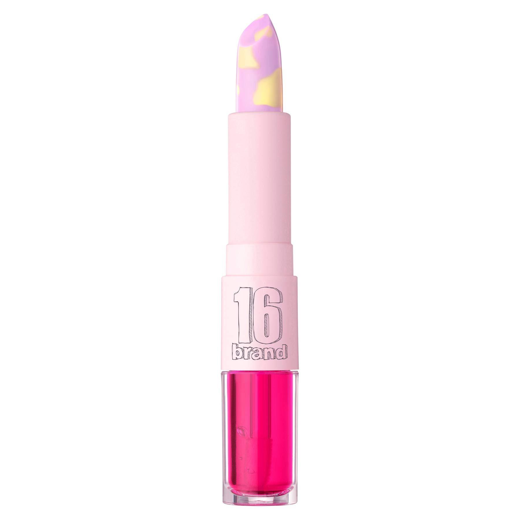16BRAND T&G (Tint & Gloss) Dual Lip Duo 6.2g #Banana Punch (Tint 3.2g + Gloss Balm 3g)