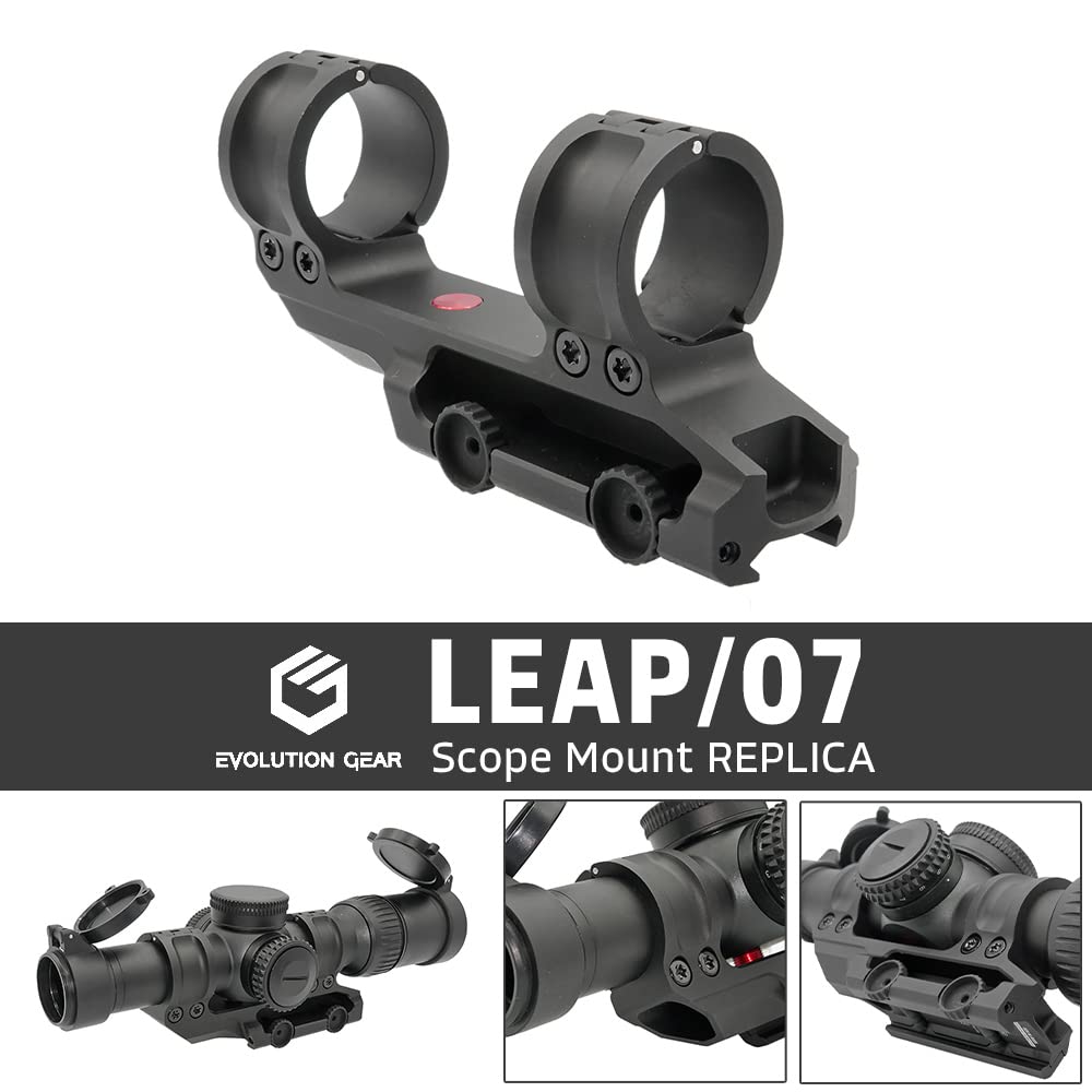 Ryohin Buhin Evolution Gear Scalarworks LEAP 07 Scope Mount for 30mm Diameter Scopes, 1.54" Replica, CNC6068 Aluminum Alloy
