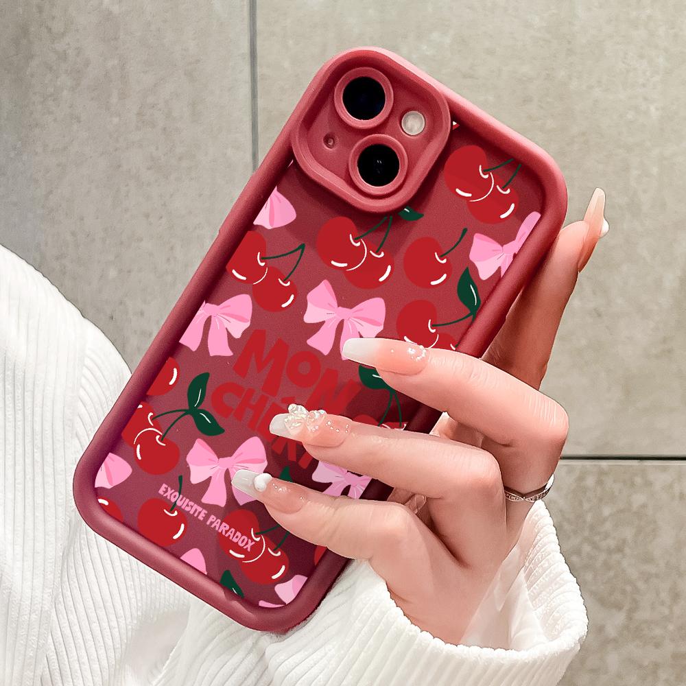 Mjuk silikon fyrkantig stege Utskriftsmönster Telefonhölje Heltäckande kamera Stötsäkert skydd Gummifodral för Vivo