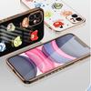 Niedliche Cartoon 6D-Beschichtung Handyhülle für iPhone 11 12 13 14 Pro Max Samsung Galaxy Xiaomi Mi Redmi Note Oneplus Infinix Tecno Soft Cover