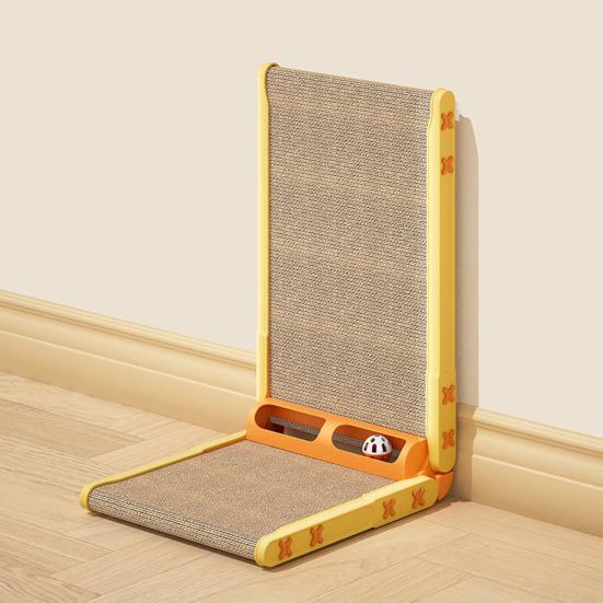 Cat Scratching Post Vertical Horizontal Design Corrugated Paper Boards Foldable Cat Furniture Protector Cat Claw Sharpening