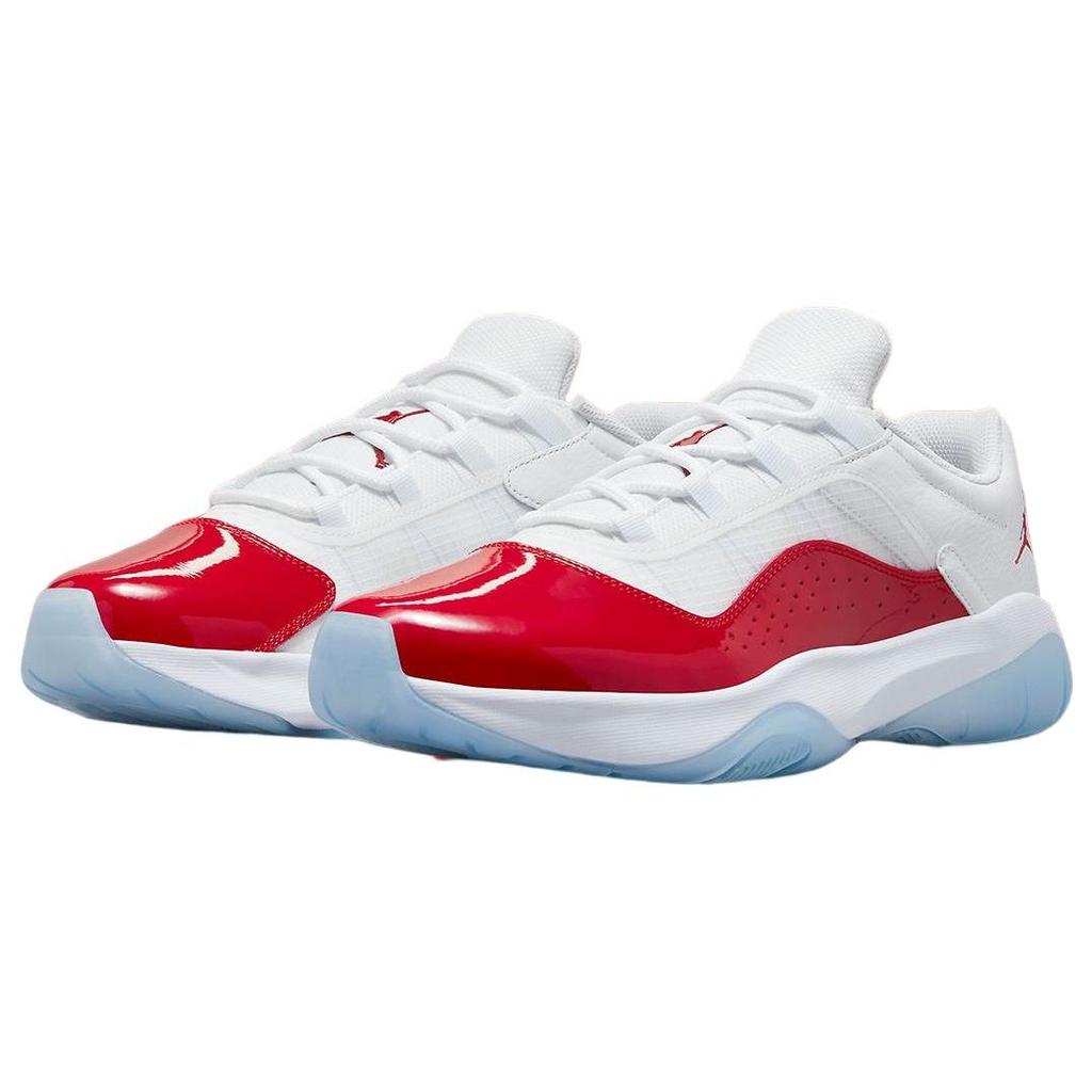 Sneakers Uomo Air Jordan 11 CMFT Low Bianco Rosso Palestra Nero DN4180-116