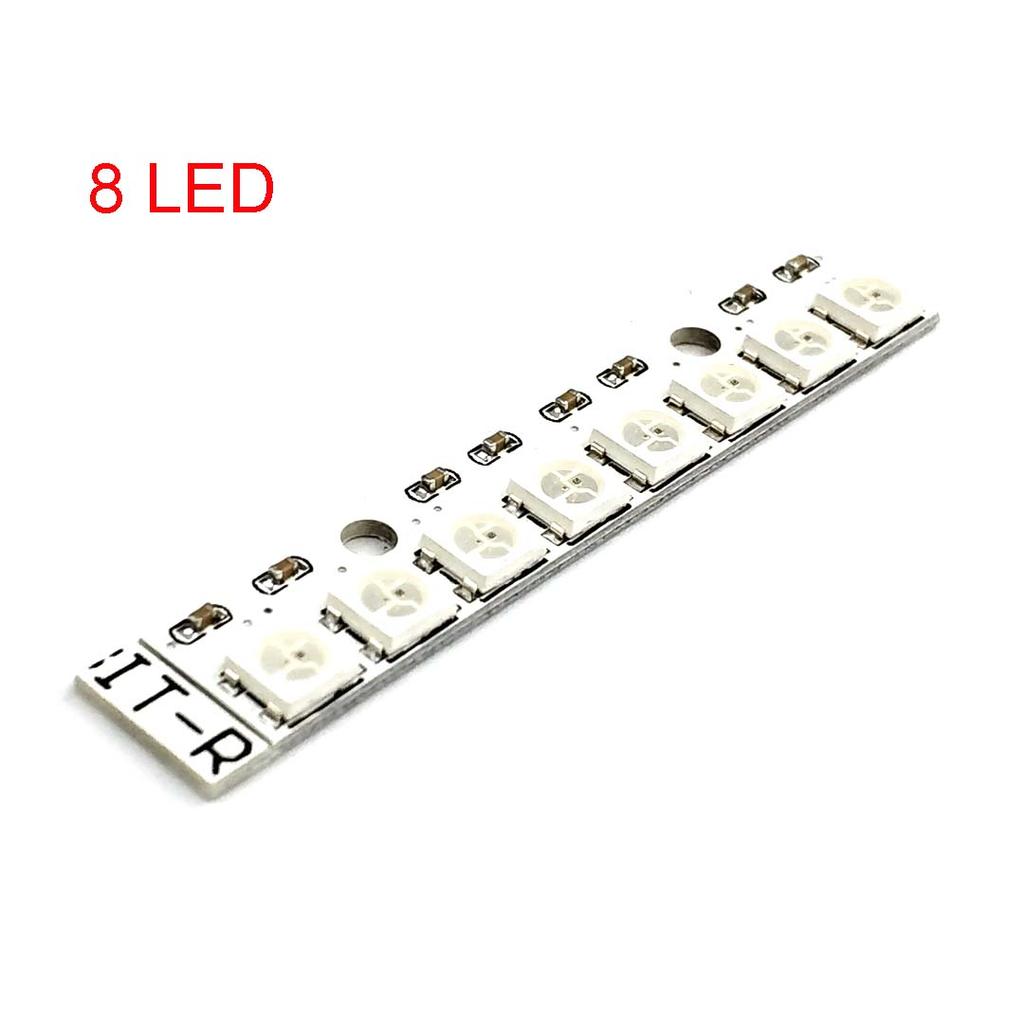 WS2812 Led Digital Panel Matrix Flexible Screen 1 4 8 12 16 24 64-Bit 5050 RGB WS2812 Ring Individually Addressable Pixels