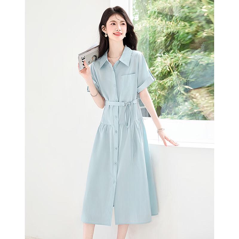 Summer Lyocell A-line Dress