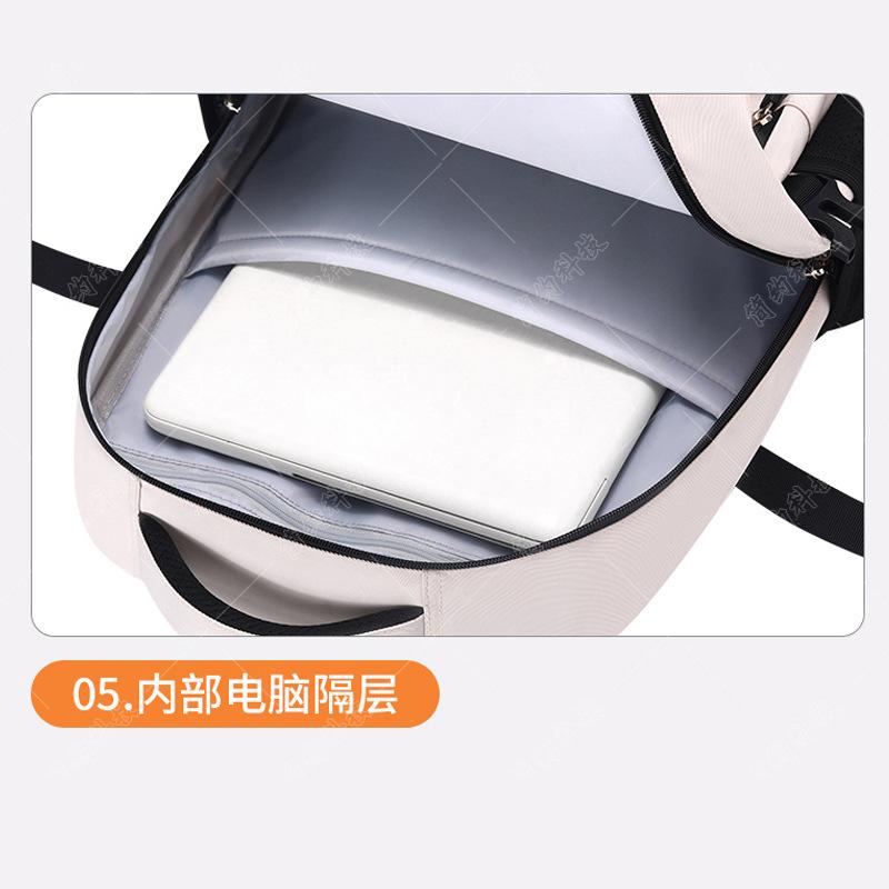 New Large-capacity Primary School Schoolbag, Boy Junior High School Student Burden Reduction, Female High School Student Spine Backpack