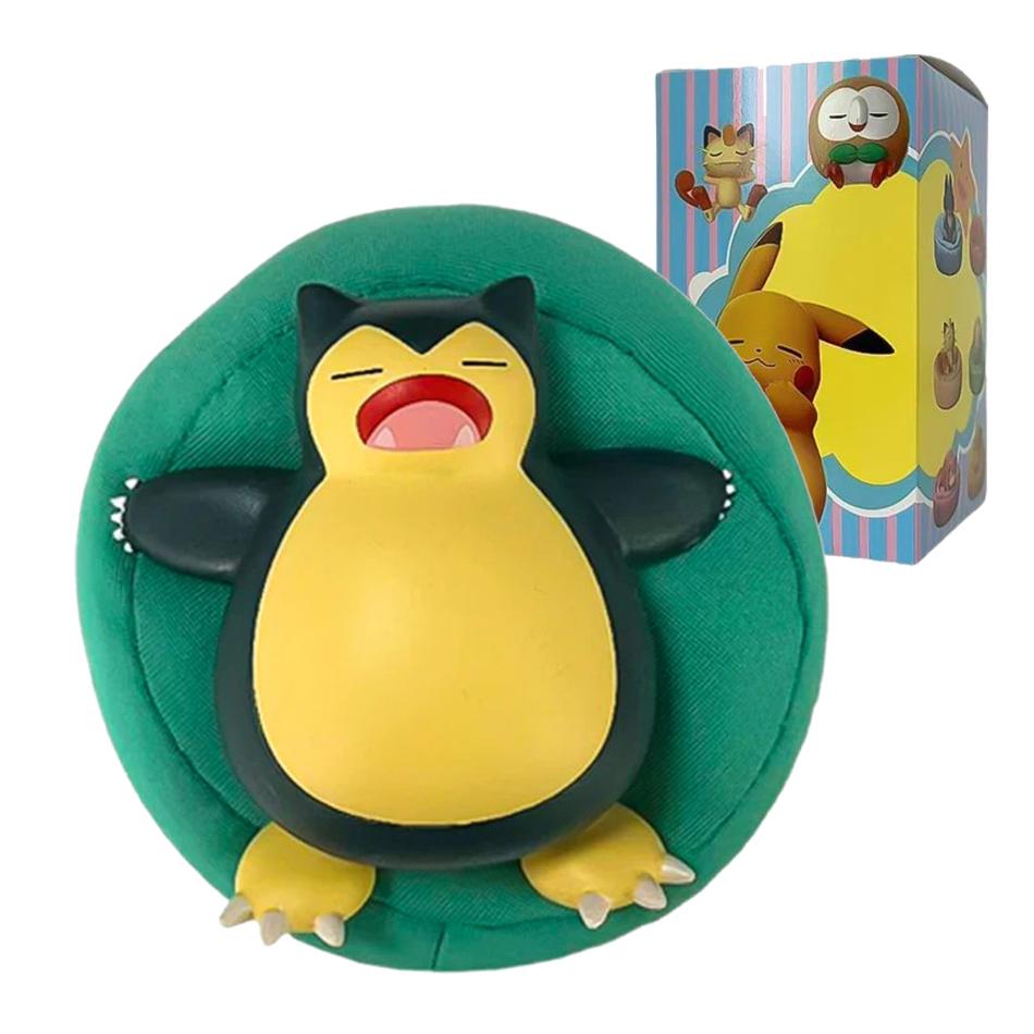 1-12pcs Pok  mon  Pikachu  Action Dolls  Anime sleep Series Desktop Decorations Pok  mon Toys ornament Birthday Gif