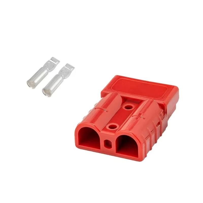 

1-8pcs 50A/120A/175A/350A Anderson Style Plug Connectors 12-24V DC Power Tool Power Charger Battery Electronic Accessories 1PCS&50A червоний