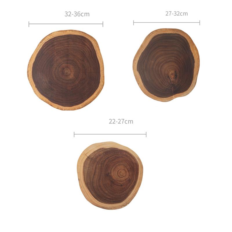 Brett Naturholz Tee Tablett Beilagen Schneidebrett Akazienholz Schneidebrett Holz Obst Dekorations Tablett Foto Requisiten