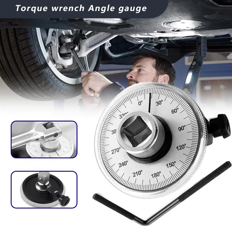 Adjustable Wrench Torquemeter Dial Automotive Garage Tools Calibrated in Degrees Hand Tools Car Hand  Tools Garage Repairing