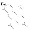 No Damage Waist Clip 10Pcs Tightener for Pants, Reusable Cincher Adjustable Loose Jeans, Sewing Waistband Skirts Slimming Buckle
