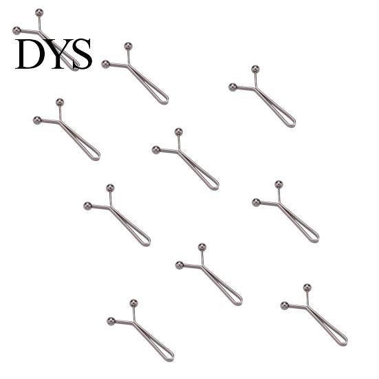 No Damage Waist Clip 10Pcs Tightener for Pants, Reusable Cincher Adjustable Loose Jeans, Sewing Waistband Skirts Slimming Buckle