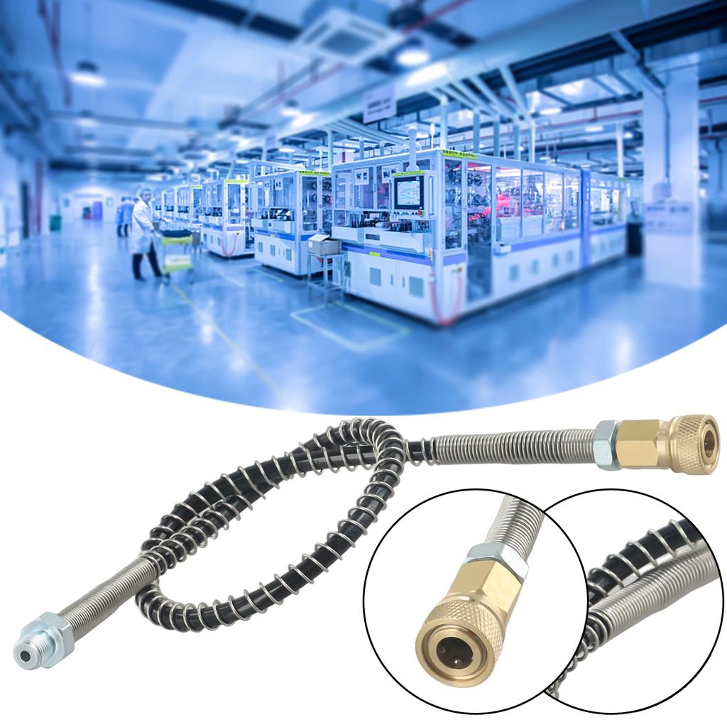 High Pressure Hose M10*1 Thread With Spring Wrapped