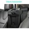Car Armrest Cover Leather Car Console Covers Box Pad with Pocket and Tissue Box Arm Rest Cover for Car for SUV Truck Sedan Vehicle (Beige)