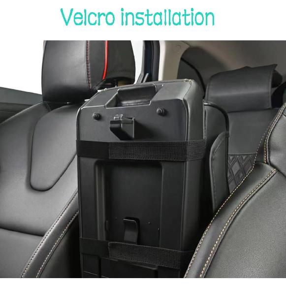 Car Armrest Cover Leather Car Console Covers Box Pad with Pocket and Tissue Box Arm Rest Cover for Car for SUV Truck Sedan Vehicle (Beige)