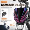 Powerzone Electric Bike Number Plate For Talaria Sting Motorcycle Front License Registration Plate For Super 73 For Surron S X