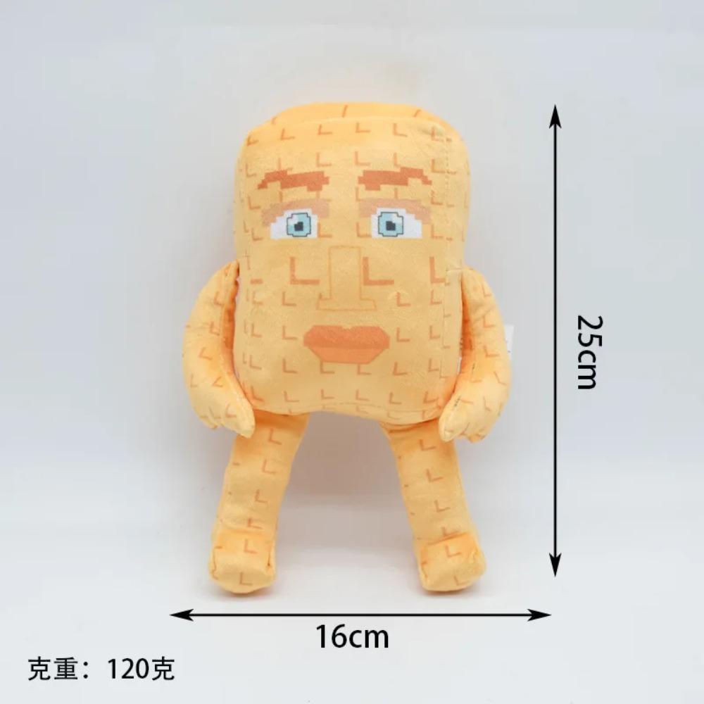 25cm Steal A Brainrot Esok Schule Plüsch Nr. 9 Haus Stofftier Plüsch Stofftier Spielzeug Kawaii Spielzeug für Kinder Weihnachtsgeschenke