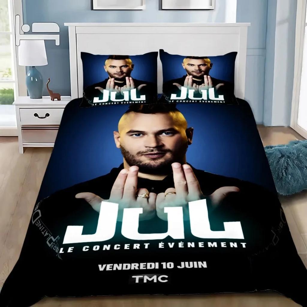 3D Print 2/3pcs JuL Bedding Sets Skin Friendly Soft JuL C'est Pas Duvet Covers Comfortable And Lovely Suitable For All Ages