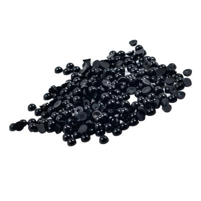 Czarne półperłowe koraliki Płaskie plecy Cabochon do DIY Scrapbooking 4mm 300szt