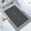 Tappetino da bagno super assorbente antiscivolo ad asciugatura rapida Tappetino da bagno Tappetino per vasca da bagno Tappetino per porta Tappetino doccia Facile da pulire Casa