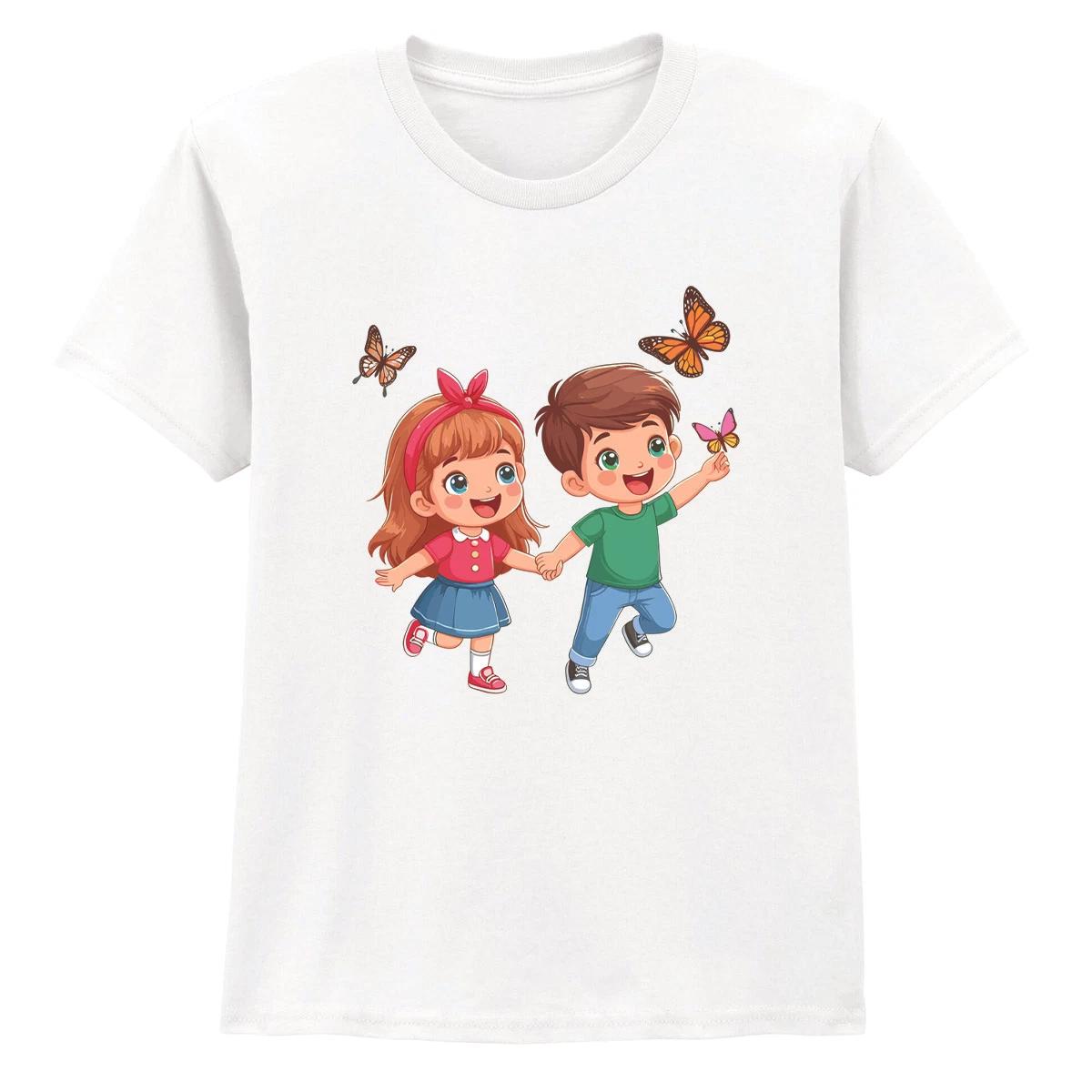 Boys and Girls Snowman Christmas T-Shirt Tee for Kids #MC 100