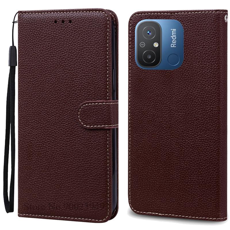 Für Redmi 12C Hülle Weiche Silikon Leder Brieftasche Flip Case Für Xiaomi Redmi 12C Hülle Handyhülle Redmi12C Redmi 12 C Fundas Coque
