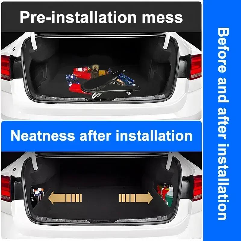 For Land Rover Range Rover Velar L560 2017-2025 Car Trunk Storage Partition Box Side Storage Auto Parts Interior Tools Rear Box